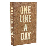 Chronicle Books Journal - One Line A Day, Cork