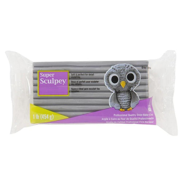Super Sculpey 1lb Block - Grey