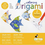 Fridolin Colouring Origami - Fish