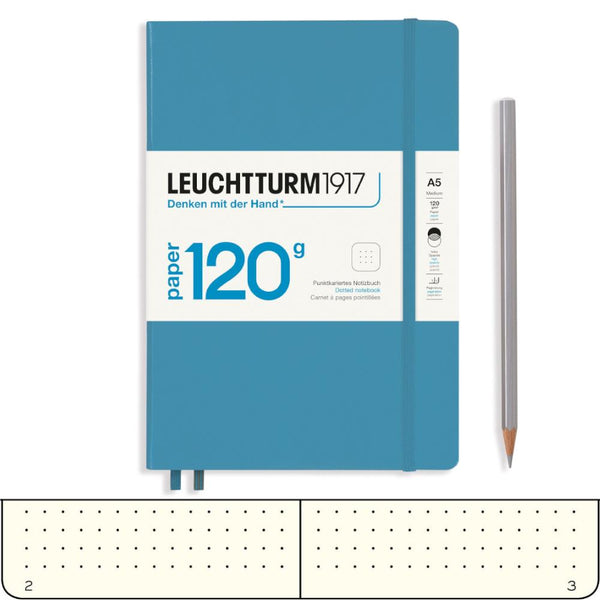 Leuchtturm1917 A5 Medium 120G Notebooks - Dotgrid