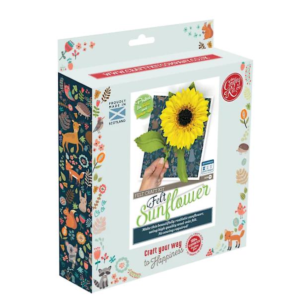 Crafty Kit Co. Felt Flower Kit - Sunflower