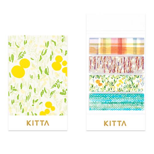 KITTA Compact Washi Tape Card - Picnic