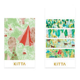 KITTA Compact Washi Tape Card - Meadow