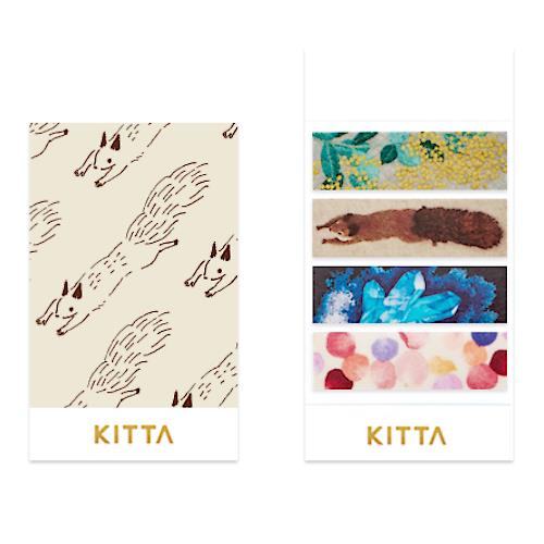 KITTA Compact Washi Tape Card - Embroidery
