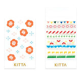 KITTA Compact Washi Tape Card - Slim Festival