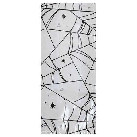 Amscan Halloween Cellophane Treat Bags 20pk Spiderweb