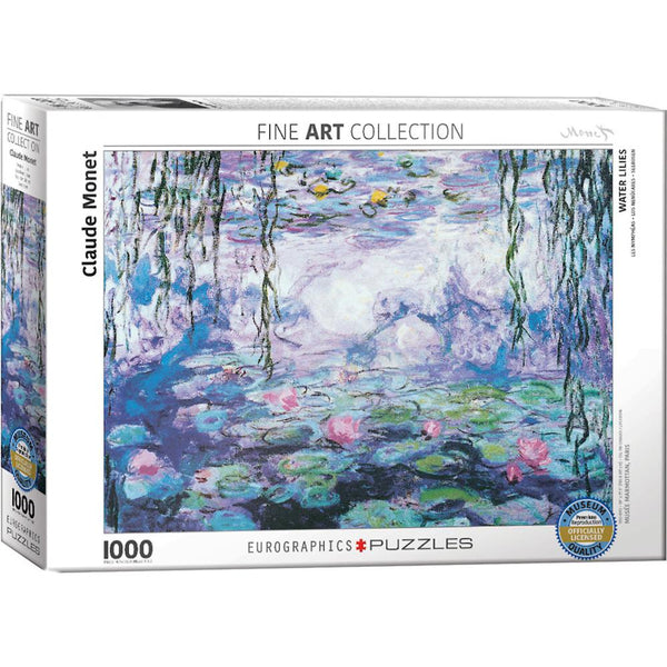 Eurographics Puzzle 1000pc Claude Monet: Waterlillies