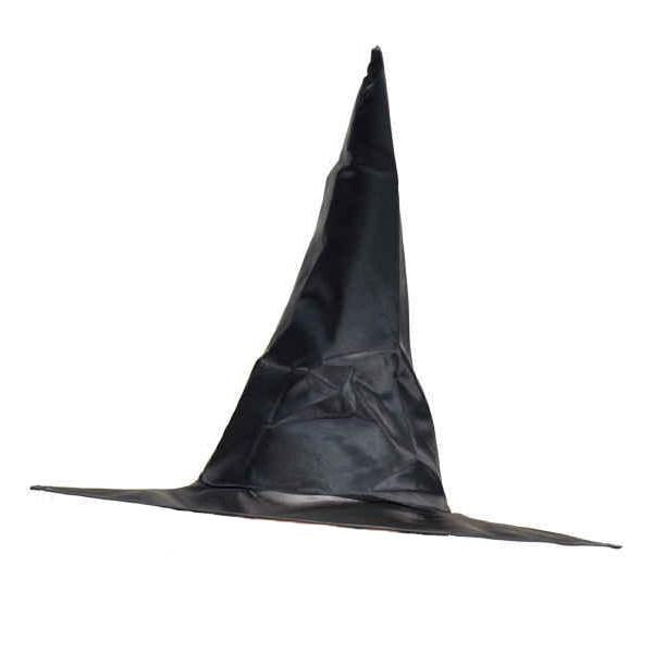 Party Gear Black Nylon Witch Hat
