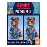 MindWare Spot The Difference Puzzle Book - Playful Pets