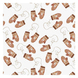 Hallmark Gift Wrapping Paper Roll - Mittens on White