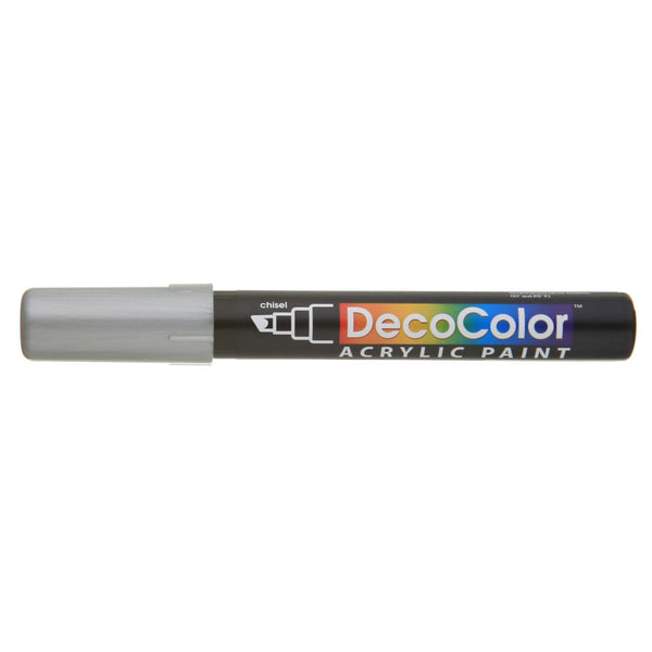 Decocolor Acrylic Paint Marker - Silver