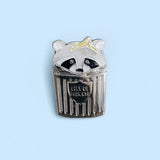 Crywolf Enamel Pin Trash Panda