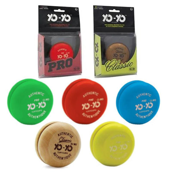 Classic Wooden Yo-Yo Assorted Colours