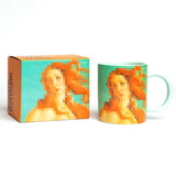 Today Is Art Day Pixel Art Mug - The Birth of Venus