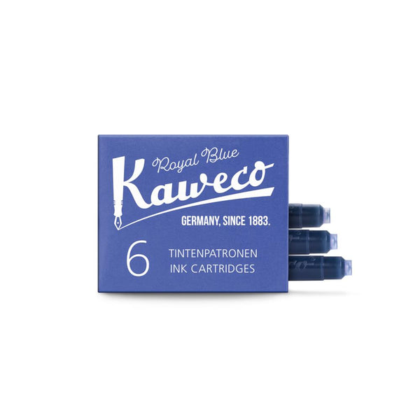 Kaweco Ink Cartridge 6pk - Royal Blue