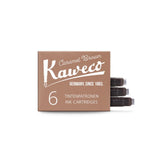 Kaweco Ink Cartridge 6pk - Caramel Brown