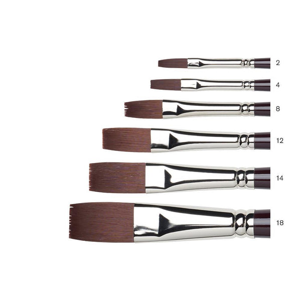 Winsor & Newton Galeria Brushes - Flat