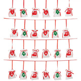 Amscan Christmas Advent Pouch Garland