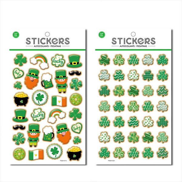 CTG St. Patrick's Day Pop-Up Stickers, Assorted