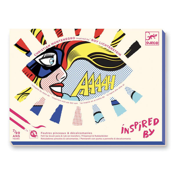Djeco "Inspired By" Kit - Heroes (Lichtenstein)