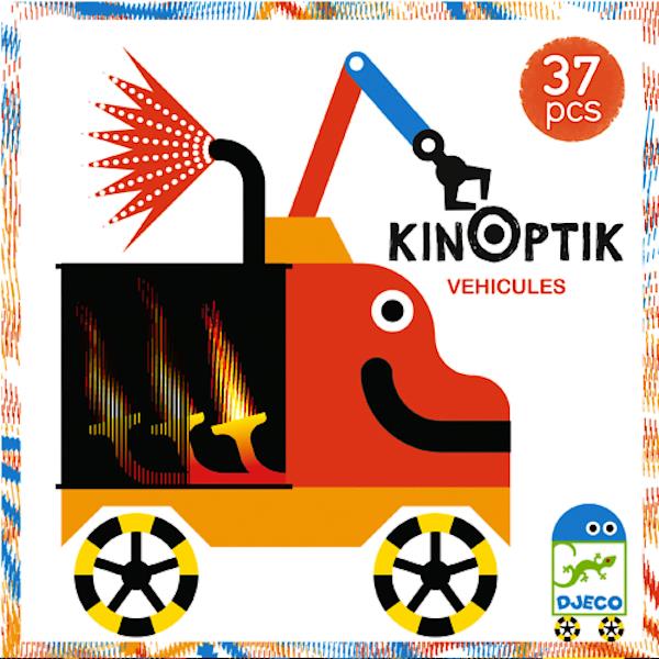 Djeco Kinoptik 37pc - Vehicules