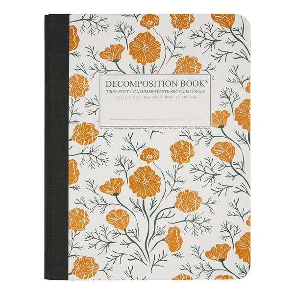 Decomposition Notebook - California Poppies