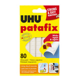 Uhu Tac Patafix Reusable Tac 80pc White