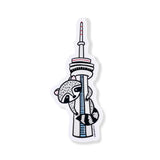Crywolf Sticker - Raccoon Tower