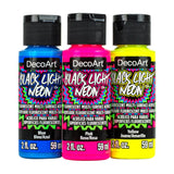 DecoArt Black Light Neon Acrylics 2oz