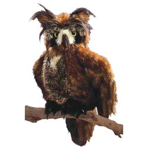 Folkmanis Hand Puppet - Great Horned Owl