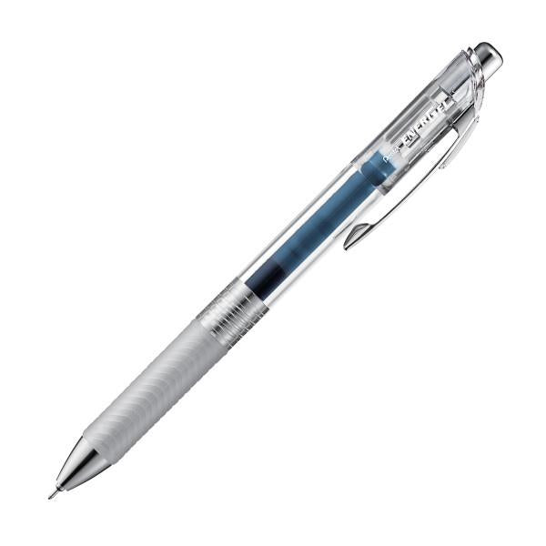 Pentel EnerGel Infree Retractable Liquid Gel Pen 0.5mm Needle Tip, Navy