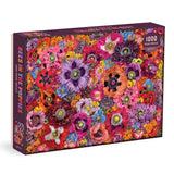 Galison 1000pc Puzzle - Bees in the Poppies