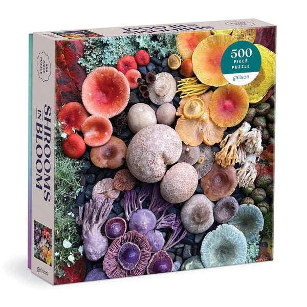 Galison 500pc Puzzle - Shrooms in Bloom