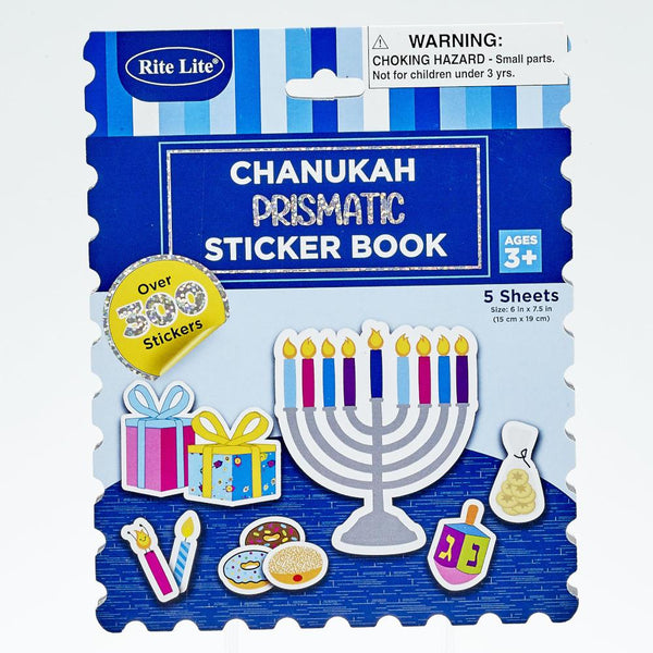 Rite Lite Chanukah Prismatic Sticker Book