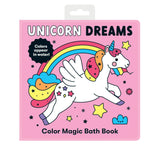 Mudpuppy Colour Magic Bath Book - Unicorn Dreams