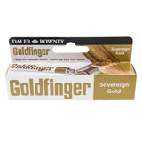 Daler Rowney Goldfinger Rub-On Metallic Finish 22mL Sovereign Gold