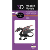 Fridolin 3D Paper Model - Dragon