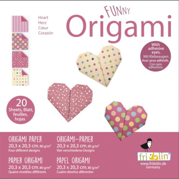 Fridolin Origami Kit - Hearts