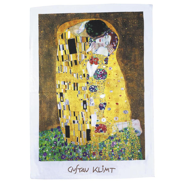 Fridolin Tea Towel - Gustav Klimt "The Kiss"