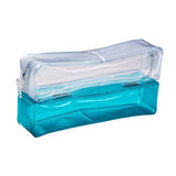 King Jim CHEERS! Twin Pencil Case - Green & Clear
