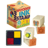 House of Marbles Wooden Stamp Set - Garden