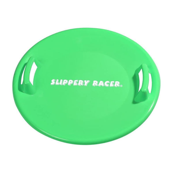 Slippery Racer Downhill Pro Saucer Disc Sled - Green