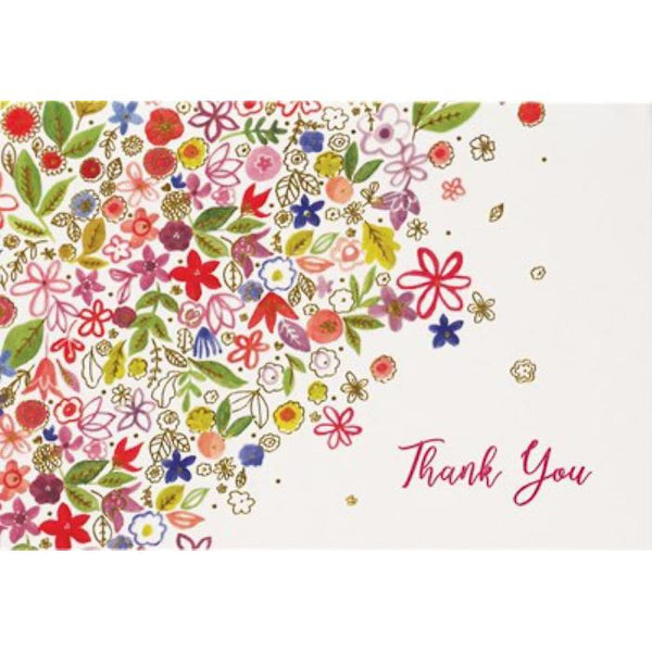 Peter Pauper Press Thank You Cards 14pk Floral Daydream