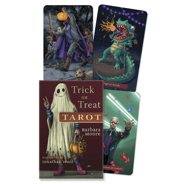 Trick or Treat Tarot by Barbara Moore, Jonathan Hunt
