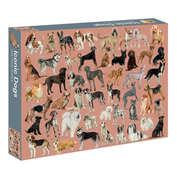 Marta Zafra 1000pc Puzzle - Iconic Dogs