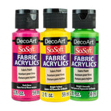 DecoArt SoSoft Fabric Paints 2oz