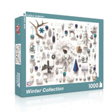 New York Puzzle 1000pc Winter Collection