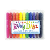 Ooly Rainy Dayz Gel Crayons, Set of 12