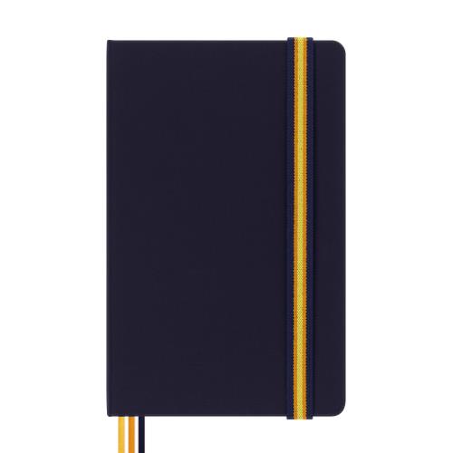 Moleskine x K-Way Large Ruled Hardcover Notebook - Blue