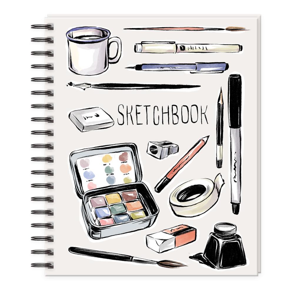Punch Studio Spiralbound Sketchbook - Drawing Tools – Midoco Art ...